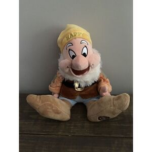 Disney Store Exclusive 'Happy' - From Snow White & The Seven Drawfs - 16”